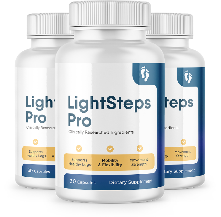 LightSteps Prothree bottle package